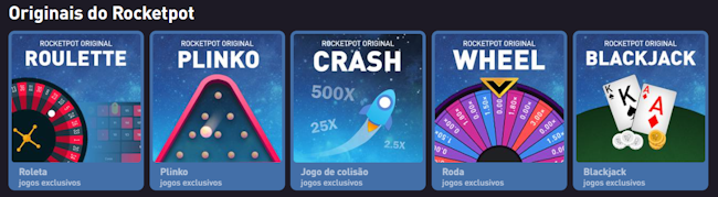 Jogos cassino pix